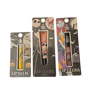 Nightmare Before Christmas Lip Balm and Gloss Set